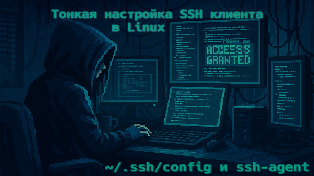 SSH – Тонкая настройка клиента в Linux: config файл и ssh-agent 