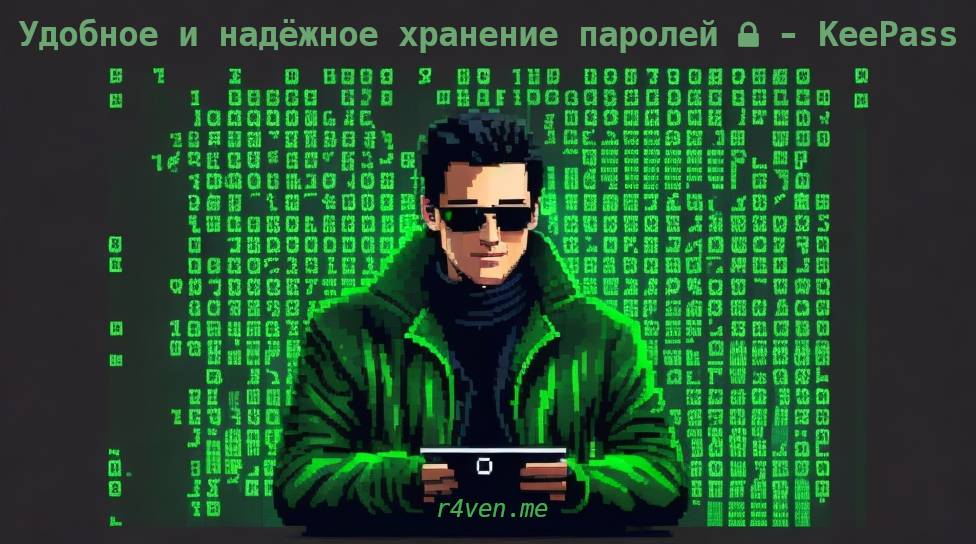 Удобное и надёжное хранение паролей — KeePass 