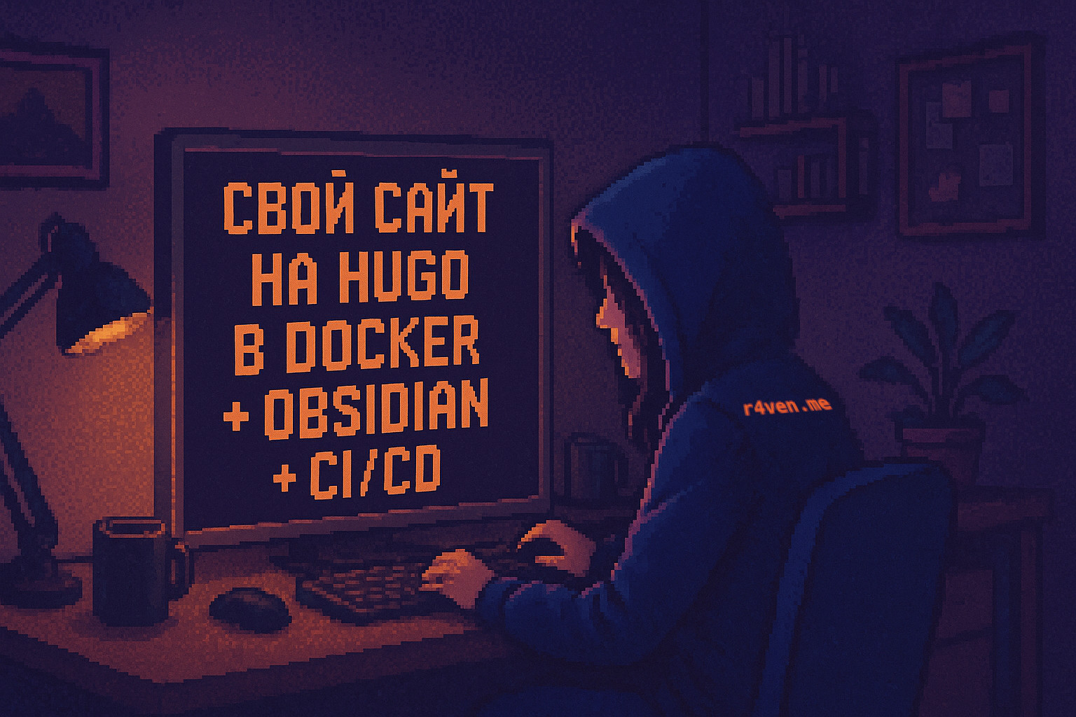 Поднимаем свой сайт на Hugo с публикацией контента через Obsidian